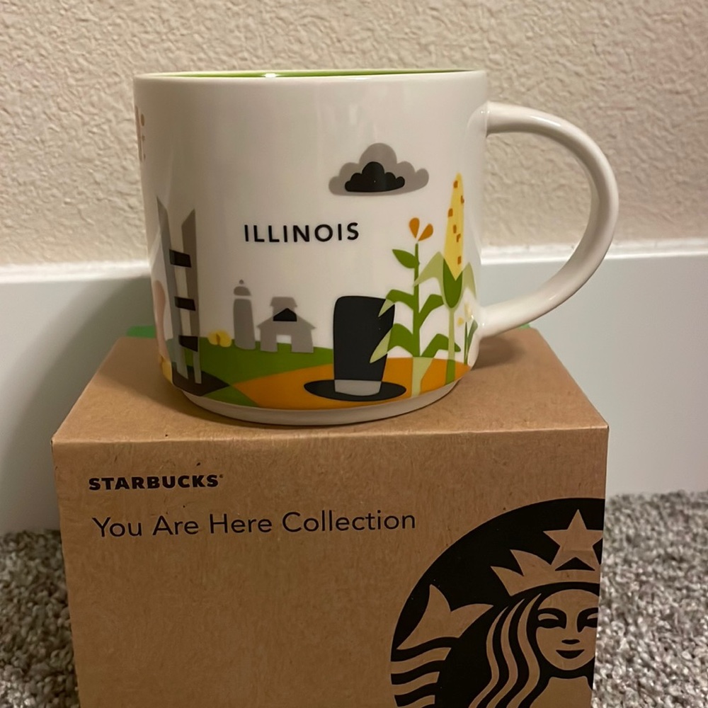 Starbucks You Are Here Collection Illinois